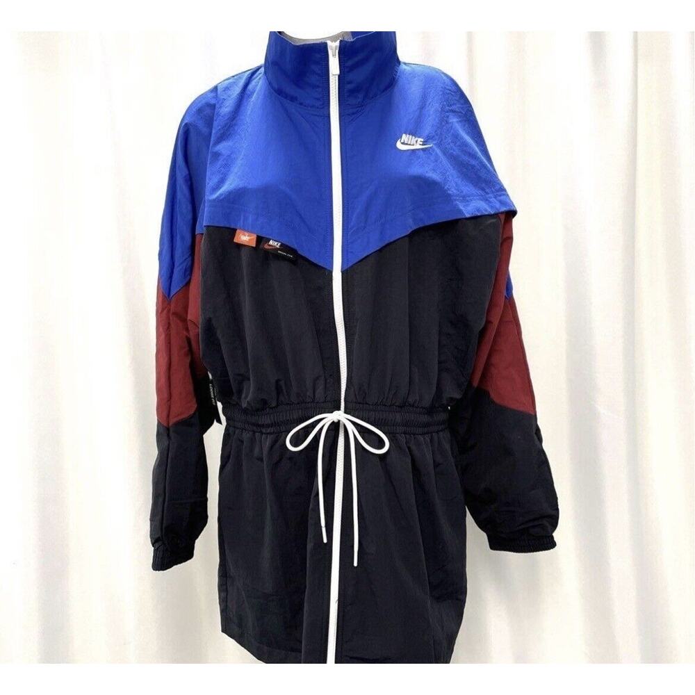 Nike Women's Sportswear Icon Clash Track Jacket Long Loose Size Medium NWT